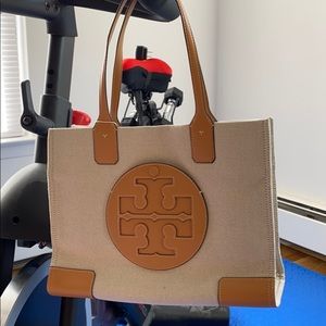 Tory Burch Mini Ella Canvas Tote